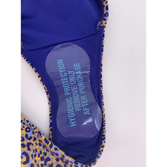 NWOT SEAFOLLY US 10 DD One Piece Swimsuit Orange Blue Animal Print - Picture 13 of 14